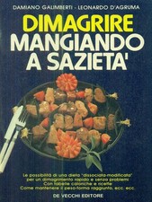 Dimagrire mangiando sazieta usato  Italia