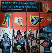 VA RAPPER'S ENJOYMENT - GREATEST RAP HITS FROM 125TH, HARLEM ENJOY PLP6003 JP LP comprar usado  Enviando para Brazil