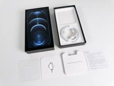 Usado, Original Box Only iPhone 12 Pro Pacific Blue 256GB Sim Tool USB-C Cable + more comprar usado  Enviando para Brazil
