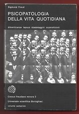 Sigmund freud psicopatologia usato Sigmund freud psicopatologia usato  Crespellano
