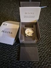 Bulova mens watch for sale  CHULMLEIGH