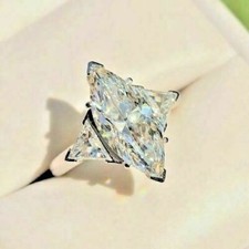 3.25ct white marquise d'occasion  Expédié en Belgium
