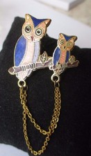 Broche couleur hibou d'occasion  Châtellerault