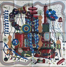 Foulard carré hermes d'occasion  Toulon-