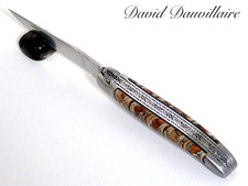 Laguiole ciselé david d'occasion  Saint-Chély-d'Aubrac