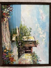 Worley oil painting for sale  Harrah