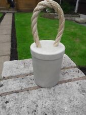 Concrete doorstop neutral for sale  WOLVERHAMPTON