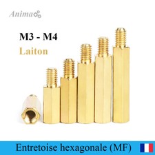 Entretoise hexagonale laiton d'occasion  Mérignac