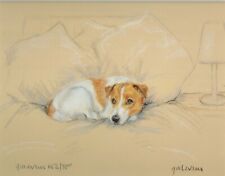 Estampa de cachorro Jack Russel Terrier, foto de cachorro Jack Russel Terrier, Gill Evans 159P comprar usado  Enviando para Brazil