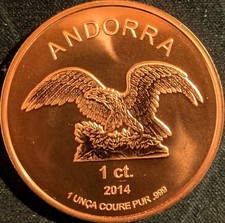 Cent andorra 2014 gebraucht kaufen  Halle