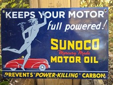 Vintage sunoco murcury for sale  USA