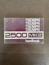 Triumph 2500 mk2 d'occasion  Expédié en Belgium