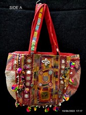Designer indiano étnico feito à mão multi cor banjara tecido mulheres bolsa de ombro 11 comprar usado  Enviando para Brazil