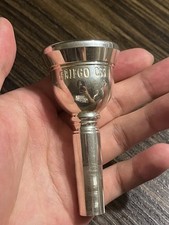 BOCAL TROMBONE TENOR BANHADO A PRATA PERSONALIZADO GRIEGO CS5 USADO comprar usado  Enviando para Brazil
