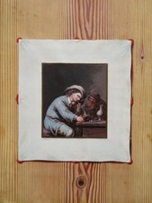Intéressante peinture xviiie d'occasion  Pont-sur-Yonne