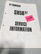Yamaha sh50 1987 d'occasion  Decize