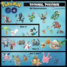 Regional pokemon any d'occasion  Expédié en Belgium