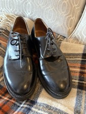 Black polished leather for sale  MIDDLEWICH