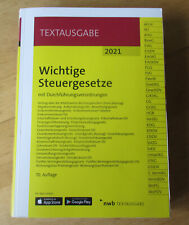 Wichtige steuergesetze 2021 gebraucht kaufen  Dachau