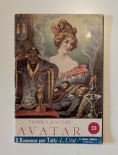 AVATAR - Teofilo Gautier, Salani 1925 comprar usado  Enviando para Brazil