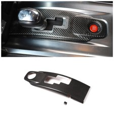 Guarnição da tampa do painel de controle central de fibra de carbono para Nissan GTR R35 2008-2016 comprar usado  Enviando para Brazil