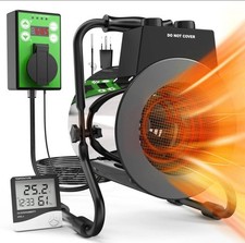 Aquecedor de estufa Buyplus com termostato digital, aquecedores externos 1500W para Pat comprar usado  Enviando para Brazil