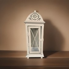 Lanterna decorativa bianco usato  San Lorenzo Nuovo