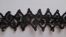 Dentelle vintage marron d'occasion  Calonne-Ricouart