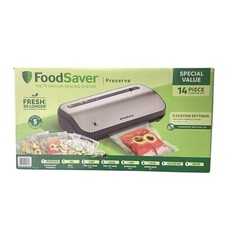 Seladora a vácuo FoodSaver Preserve - Nova caixa aberta somente unidade principal comprar usado  Enviando para Brazil