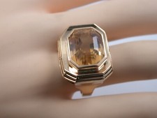 Citrin designerring ring gebraucht kaufen  Maintal