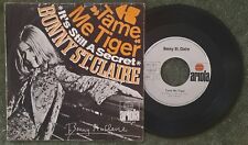 Bonny St.Claire tame me  tiger Ariola Germany 7"+PS Killer mod psych 1967 segunda mano  Embacar hacia Argentina