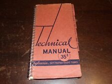 Livre technical manual d'occasion  Ciry-le-Noble