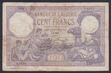 Billet algerie 100 d'occasion Billet algerie 100 d'occasion  Avignon