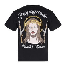 Propaganda shirt nera usato  Noicattaro