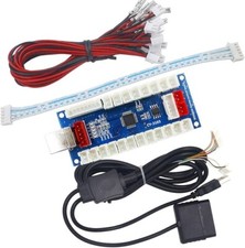 Controlador Arcade Codificador USB Placa PCB Kit Faça Você Mesmo Botão Joystick - PC, PS2, PS3, usado comprar usado  Enviando para Brazil