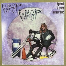 W.A.S.P.- MEAN MAN- ORG UK CAPITOL SHAPED PICTURE DISC -CLP 521-GREAT COPY!!, usado comprar usado  Enviando para Brazil