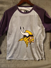 Camiseta Para Hombres L Grande Minnesota Vikings Manga Larga Nike NFL Equipo Appearl, usado segunda mano  Embacar hacia Argentina