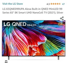 65qned99upa alexa built for sale  San Antonio