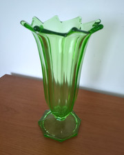 Vintage green glass for sale  WADEBRIDGE