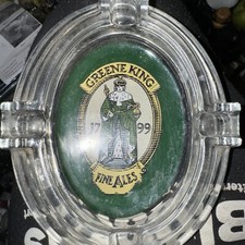 Green king ashtray for sale  IPSWICH