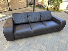 Italian leather sofa for sale  Reseda