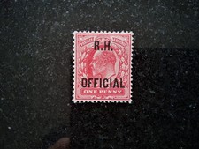 092 scarlet overprinted for sale  TORQUAY