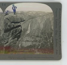 Usado, Only a Step Glacier Point Yosemite Valley CA Keystone EUA visualização estéreo comprar usado  Enviando para Brazil