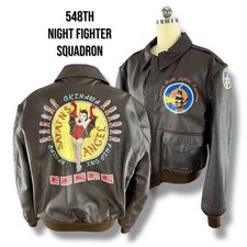 Leather flight jacket for sale  Hermann