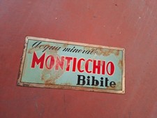 Monticchio insegna vintage usato  Casalnuovo di Napoli