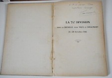 Bataille vaux 1916 d'occasion  Pont-l'Évêque