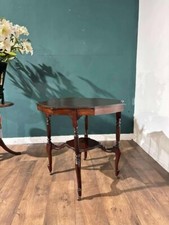 Edwardian mahogany shaped for sale  WREXHAM