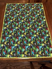 Toalha de mesa personalizada dinossauro, acabamento de grão bruto 30”x 42”, quarto de criança festa infantil comprar usado  Enviando para Brazil