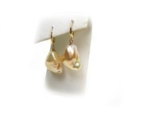 14k seashell earrings for sale  Minneapolis