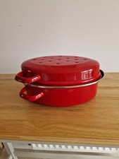 Red enamel oval for sale  WELLS